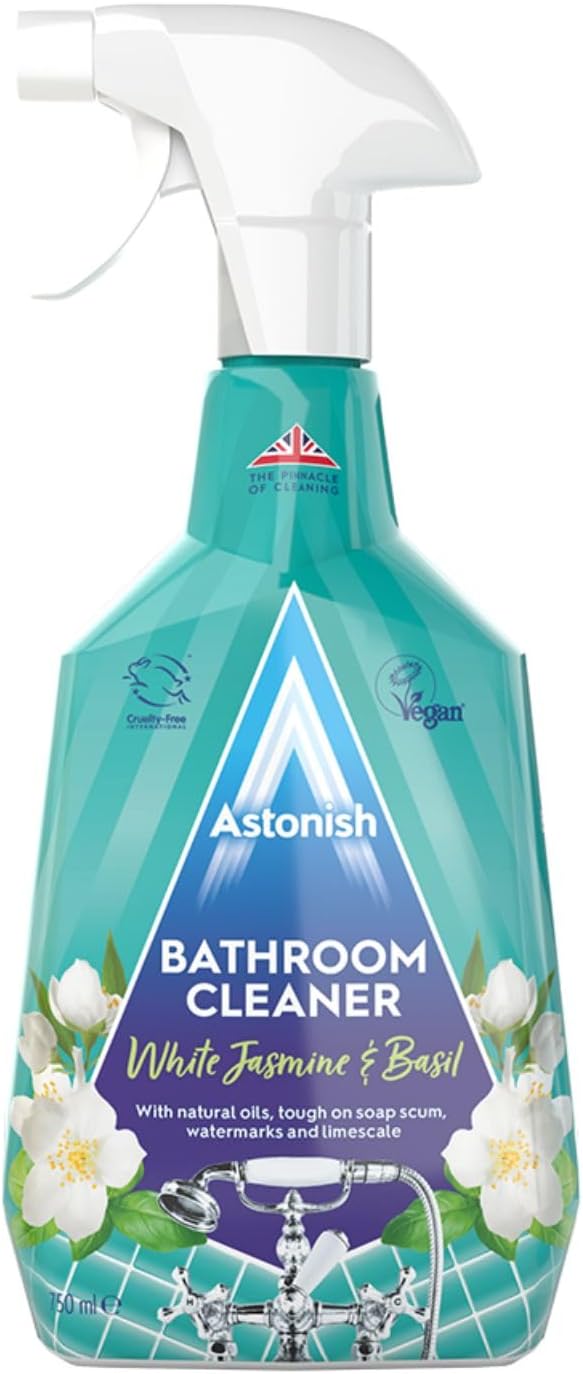 Astonish Streak Free Foaming Bathroom Cleaner Spray Bottle by Astonish