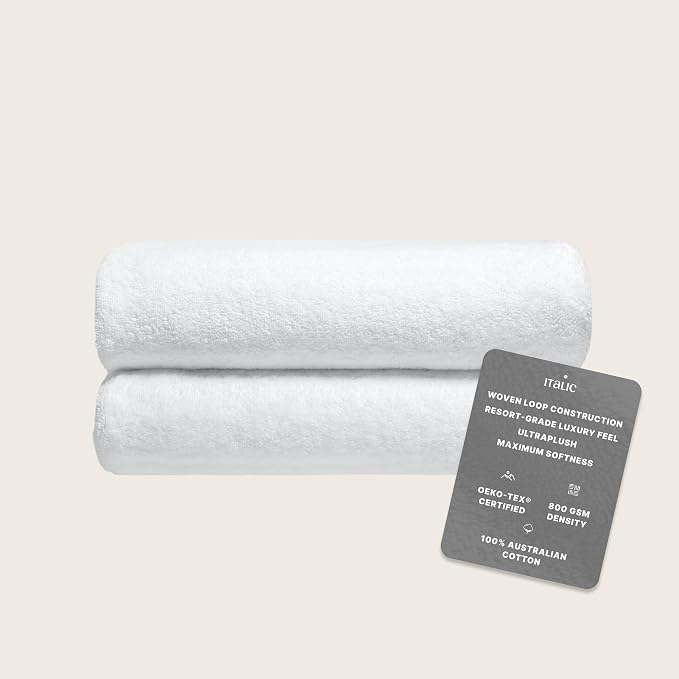 Italic Ultraplush 100% Australian Cotton Towels - Image 2