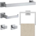 5 Piece Bathroom Towel Bar Set by JOPOFI