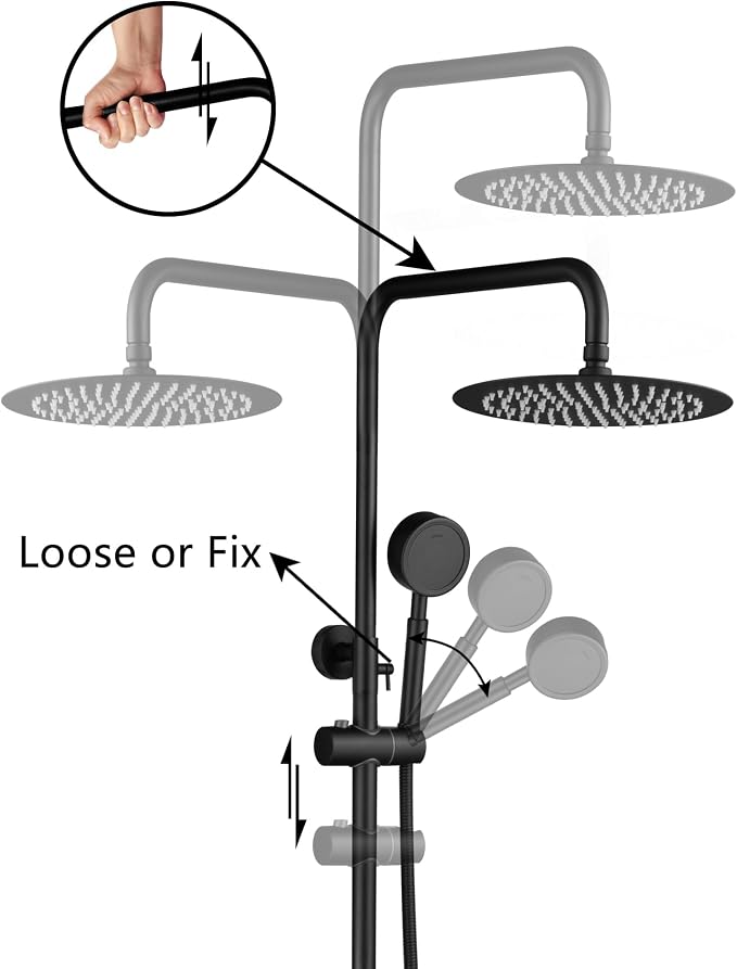 Shower Faucet - Shower Faucets Sets Complete, Shower System - Outdoor Shower - Image 7