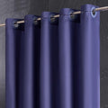 Furlinic Navy Blue Shower Curtain Liner Fabric Waterproof Shower Stall Curtains by Furlinic