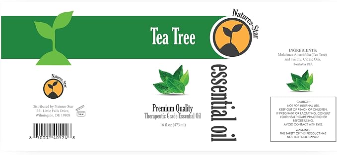 2 Pack 16oz Bulk Size Tea Tree Essential Oil - Image 2