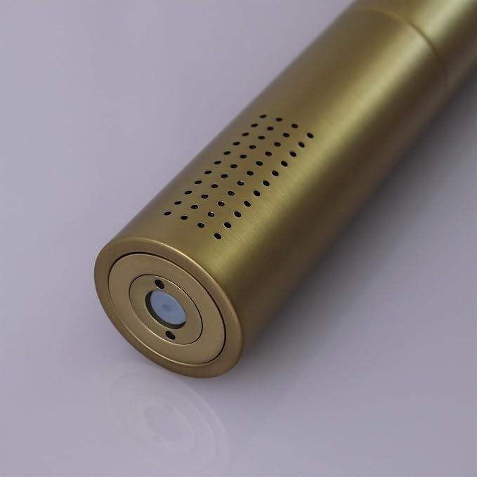 AYIVG Brushed Gold Finish Round Brass 2 In 1 Function High Pressure Handheld - Image 6