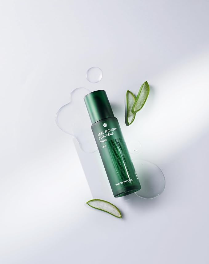 Nature Republic Real squeeze aloe vera Toner –Hydrating Moisturizer & Hydrating - Image 2