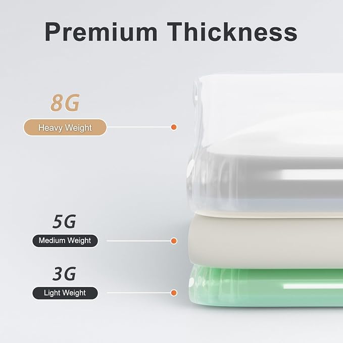 Titanker Clear Shower Curtain Liner, Premium PEVA Shower Liner Heavy Duty - Image 2