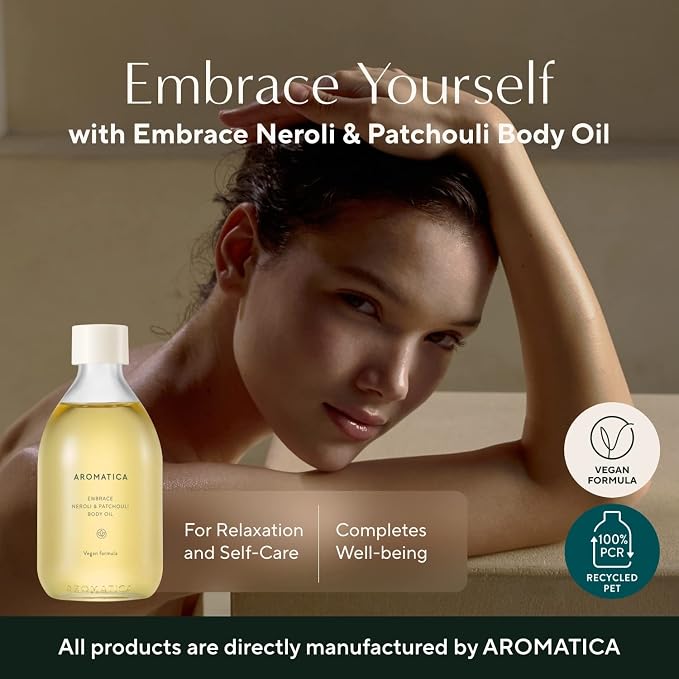 AROMATICA Embrace Body Oil Patchouli & Neroli Essential Oil, Aromatherapy Oils - Image 2