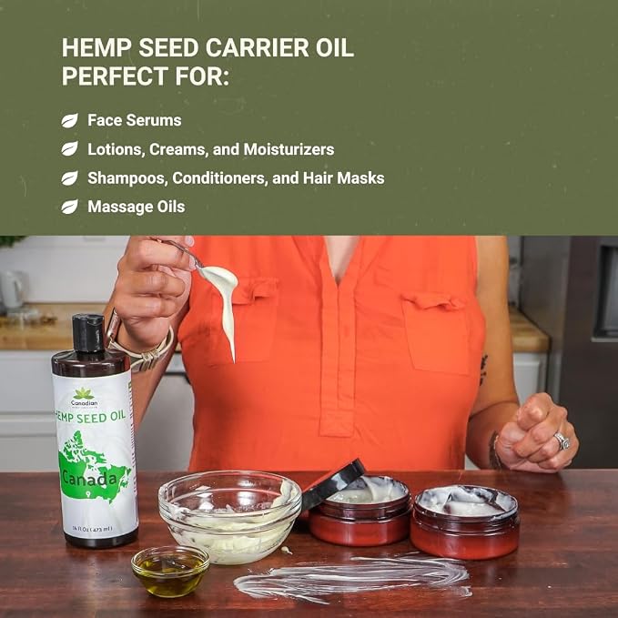 Hemp Seed Oil for Skin, Hair and Body Direct from Hemp Oil Canada - Image 2