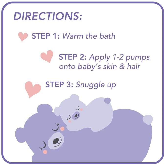 Jergens Baby Calming Head to Toe Liquid Baby Wash, Body Wash and Shampoo - Image 8