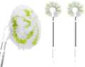 Tub Tile Scrubber Brush with 28" Extendable Pole, Bathroom Brush with Long by fieploom
