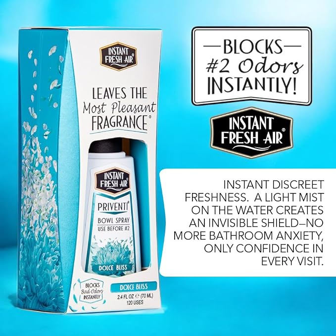 Signature PRIVENTI Toilet Spray, Dolce Bliss Scent Bathroom Spray - Image 3