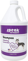 Natural Dog Shampoo, Calming Lavender, 1 Gallon by SpeakPetProducts
