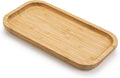 Bamboo Vanity Tray, Bathroom Counter Tray, Toilet Tank Tray, Bathroom Tray by XIMISISE