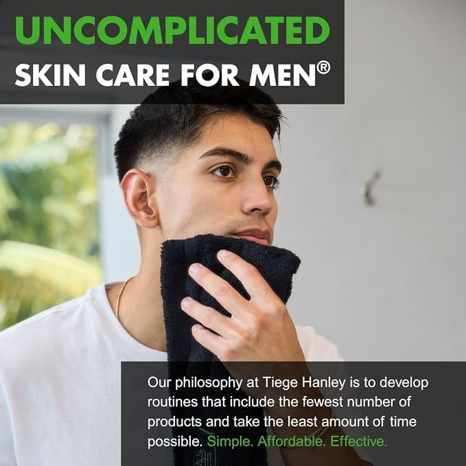 Tiege Hanley Skin Care Set for Men, Essential Routine, System Level 1, Daily - Image 6