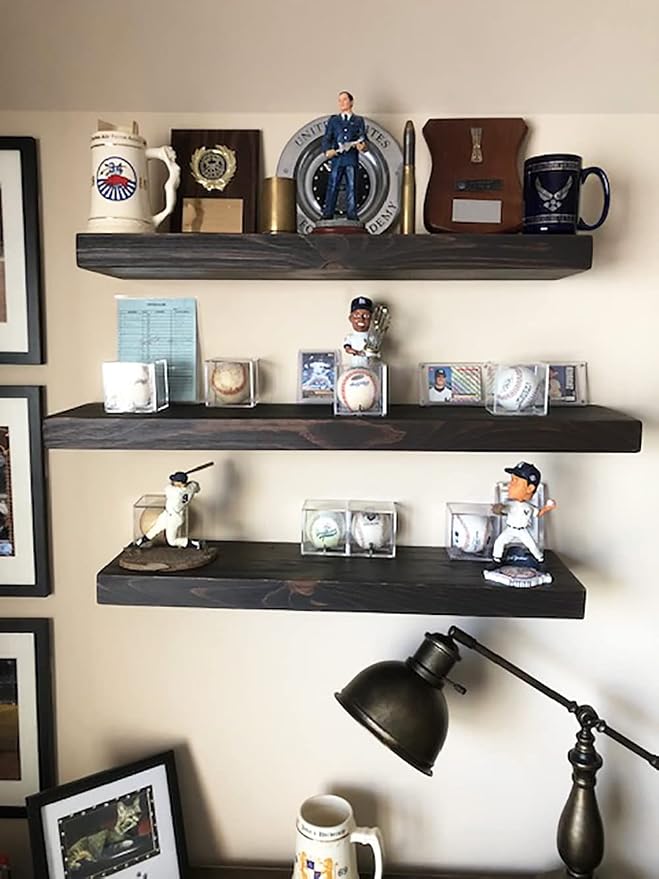 joelsantiques 30 Inch Wooden Floating Shelves - Image 9