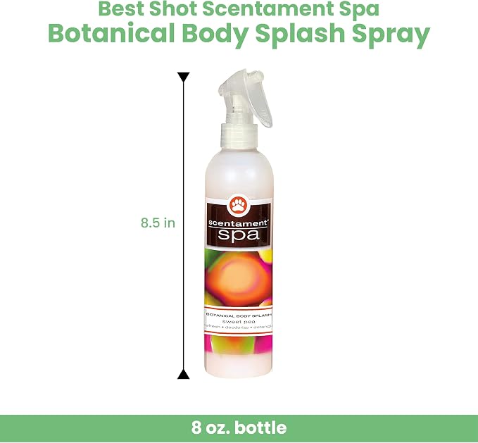 Best Shot Scentament Spa Botanical Body Spray, Body Spray Conditioner - Image 2