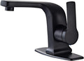 Modern Black Bathroom Faucet, Single Handle Commercial Bathroom Sink Faucet by KOHONBY