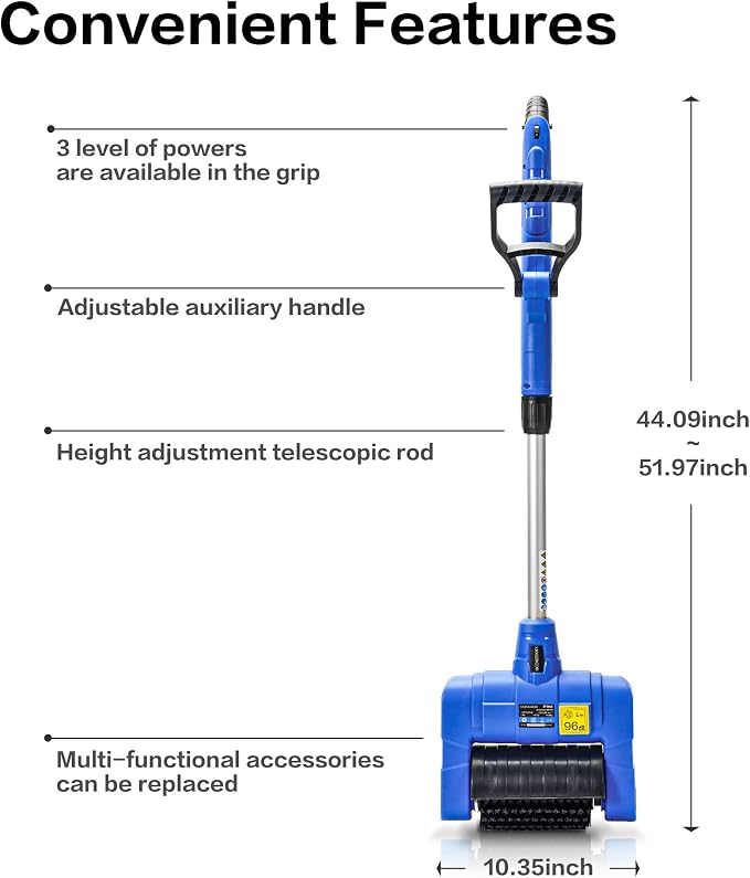Grout Cleaner for Tile Floors Electric Grout Cleaner Machine Tile cleaner - Image 8