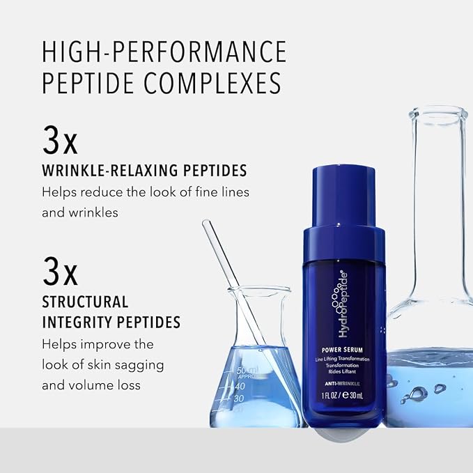 HydroPeptide Power Serum, Anti-Aging Lifting Wrinkle Treatment, Increases Skin - Image 4