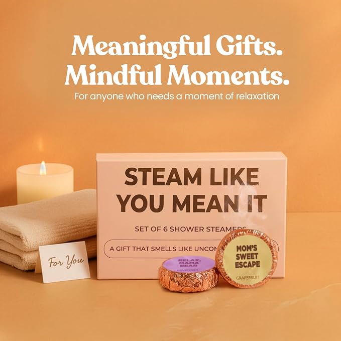 MESMOS 6 Assorted Shower Steamers Aromatherapy, Christmas Gifts - Image 9