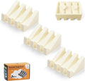 Silicone Soap Dish with Drain, Upgrade Double Suction Cups at The Bottom by AIXIAOYA