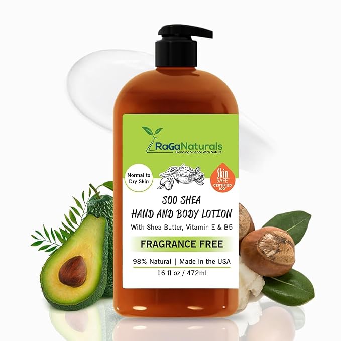 RaGaNaturals Natural Unscented Body Lotion by RaGaNaturals