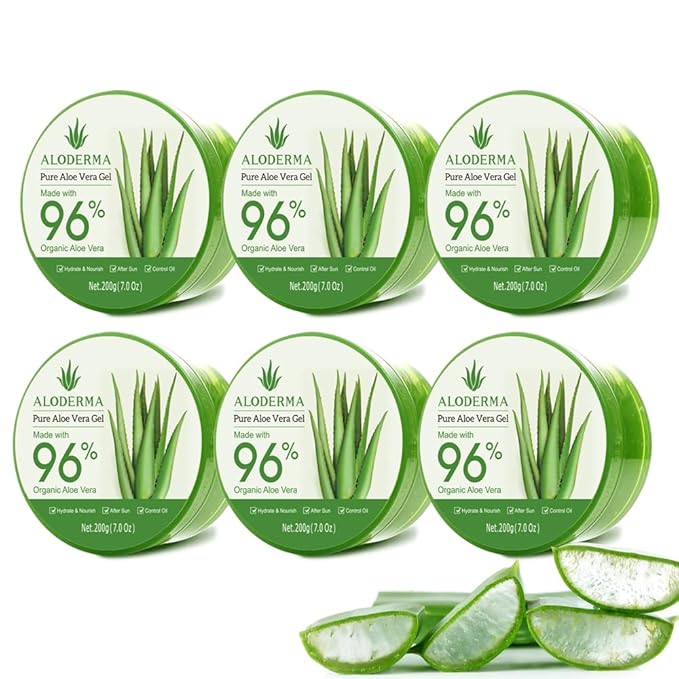 Aloderma Organic Aloe Vera Gel for Body Made within 12 Hours of Harvest by ALODERMA