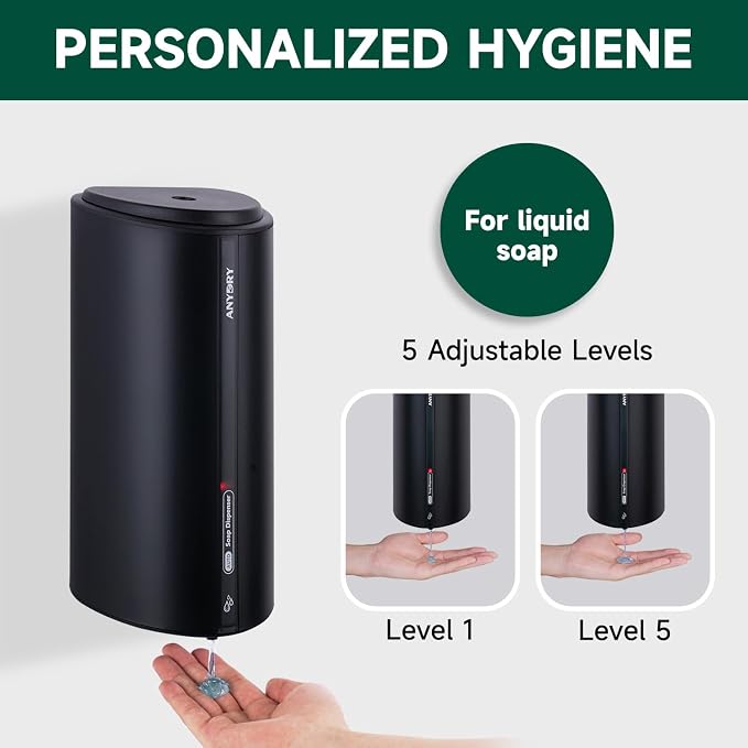 29fl.oz/850ml Commercial Automatic Liquid Soap Dispenser Wall-Mounted Large - Image 3