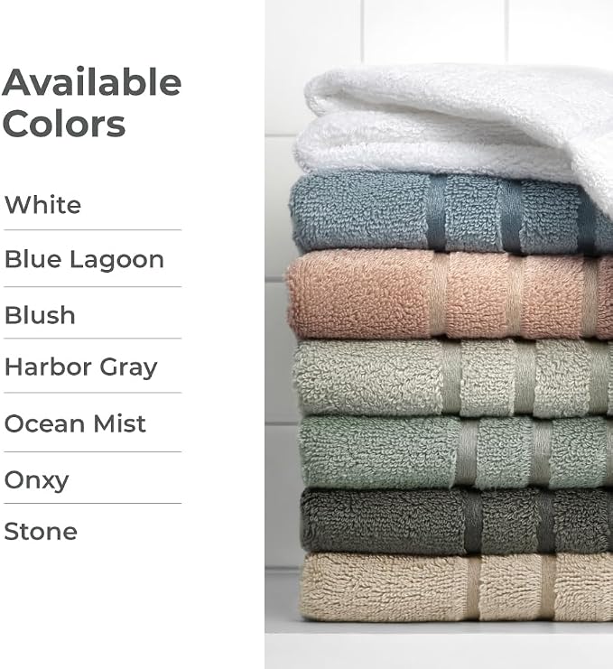 Cariloha Hand Towel | Onyx | 16"x24" | Turkish Cotton & Viscose Material Blend - Image 4