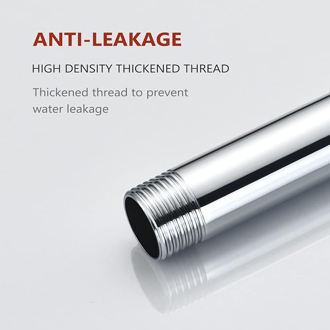 Celling Mounted Extention Stainless Steel High Density Thickened Thread Shower - Image 5