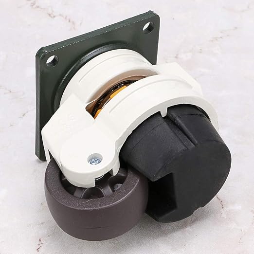 Skelang 4 Pcs 40F Leveling Machine Caster, Top Plate Leveling Wheel - Image 4