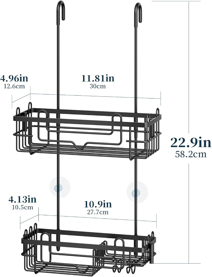 Consumest Over the Door Shower Caddy - Image 7