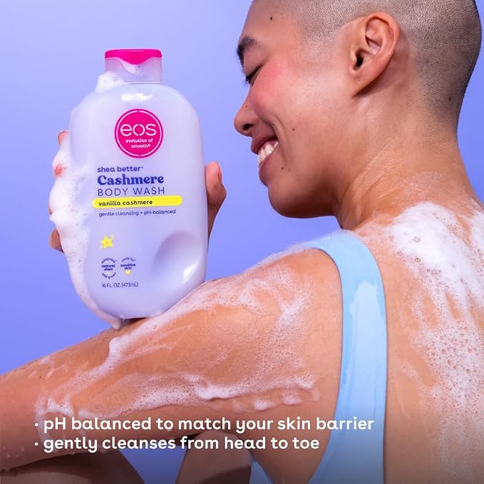 eos Shea Better Body Lotion + Body Wash, Vanilla Cashmere - Image 3