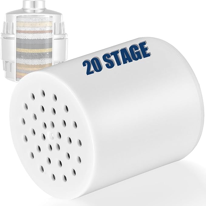 20 Stage Shower Filter Replacement Cartridge by Homewarm