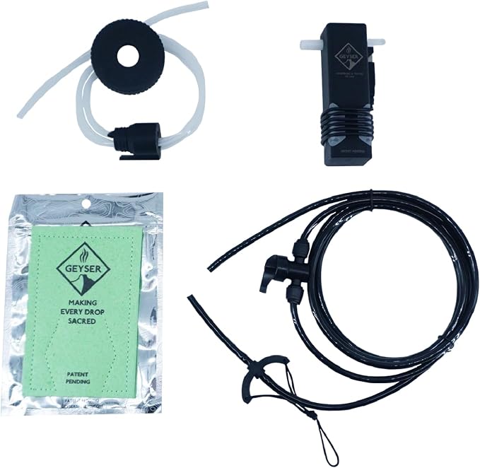 Geyser System Portable Camping Shower & Cleaning Kit by Geyser