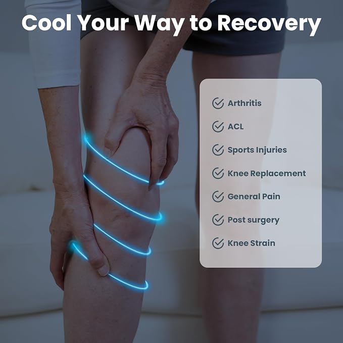 Knee Ice Pack Wrap - Image 8