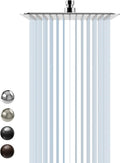 SR SUN RISE Luxury 10 Inch Large Square Stainless Steel Shower Head High by SRSUNRISE