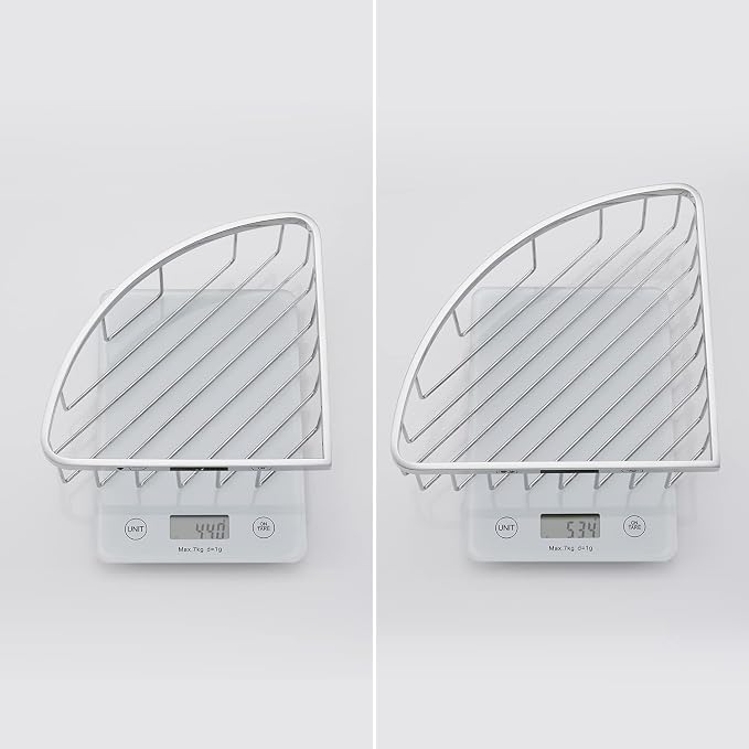 Corner Shower Caddy Organizer, SUS304 Stainless Steel Heavy Duty Rust-Proof - Image 5