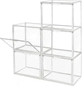 Clear Stackable Plastic Storage Bins by HaveANiceDay