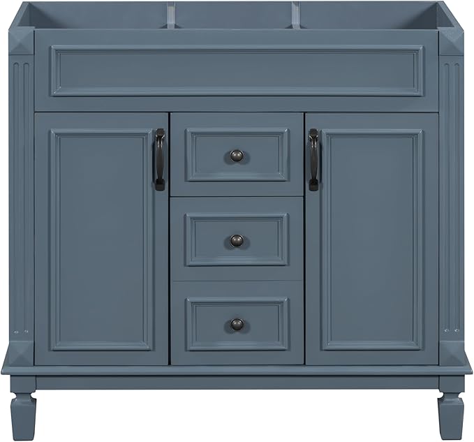 Favfurish 36" Bathroom Vanity Without Top Sink, Modern Freestanding Bath by Favfurish