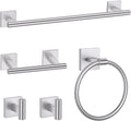 TURS Brushed Nickel 5 Piece Bathroom Hardware Accessories Set, SUS304 Stainless by TURS