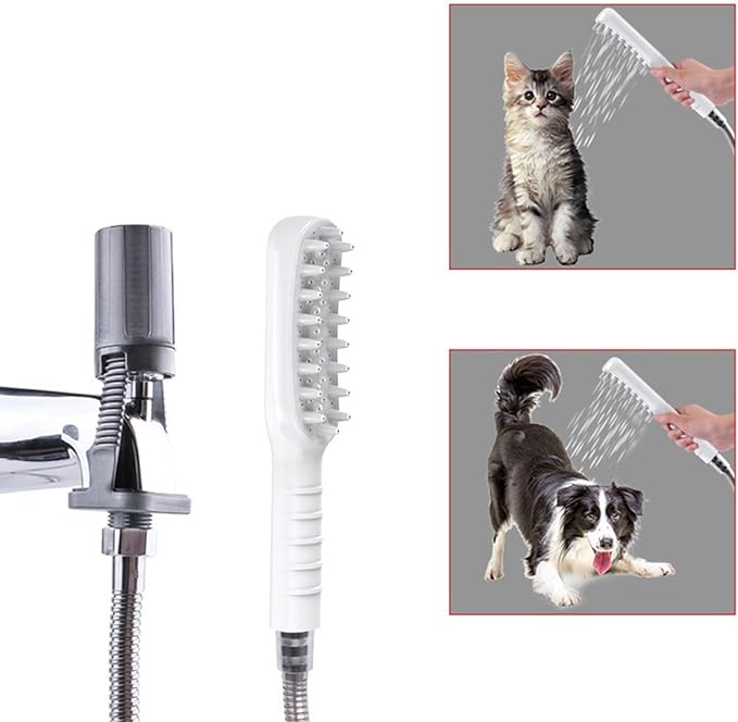 Water Saving Pet Shower Shower Head Comb - Image 2