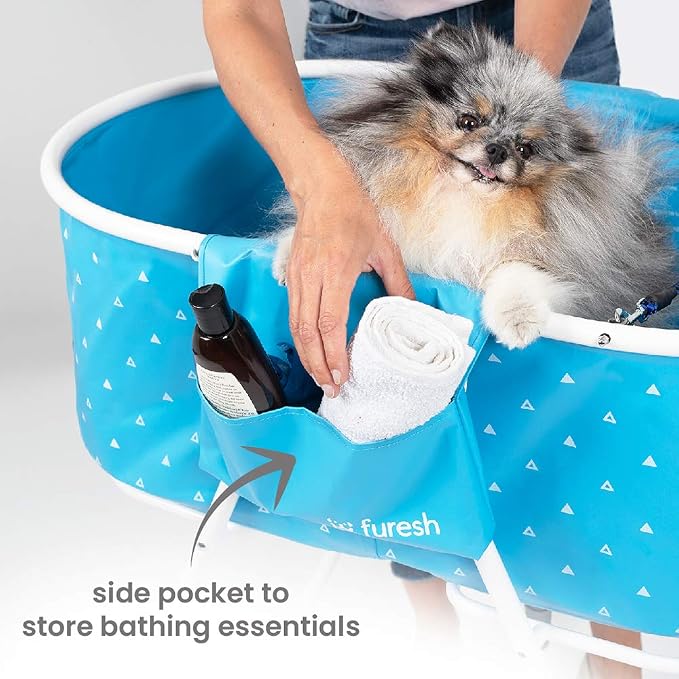 Furesh Little Dipper Dog Bath Tub and Wash Station - Image 6