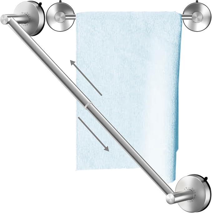 DGYB Adjustable Suction Cup Towel Bar by DGYB