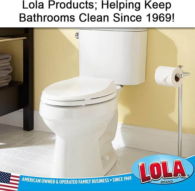 LOLA Toilet Brush and Holder Set, Classic Version, Durable Bristles - Image 6