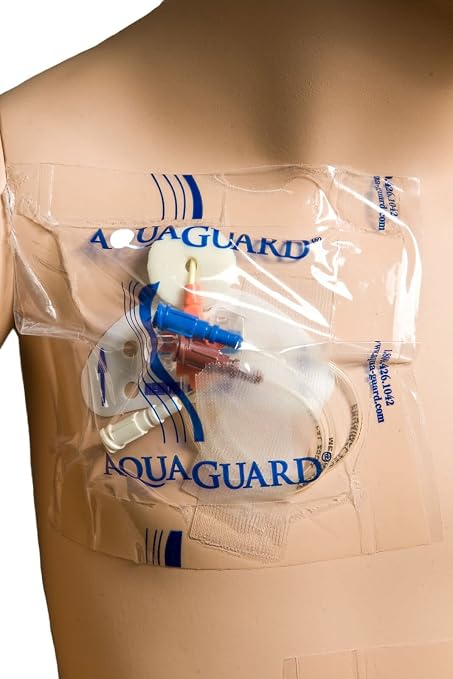TIDI 50005-PKG AquaGuard Sheet – 5” x 5” – – Shower Protection Sheet – by TIDI