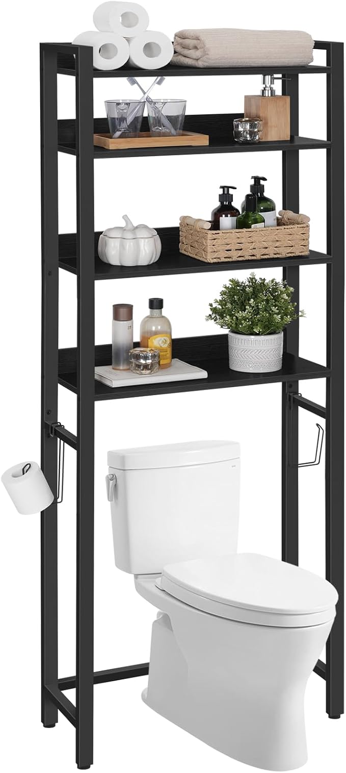 Over The Toilet Storage Rack, 4 Tier Bathroom Organizer Over Toilet, - Image 8