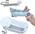 Wavemat Bathtub Massage Cushion, 6-Speed Bubbles Wave Mat by HAOMENGJING