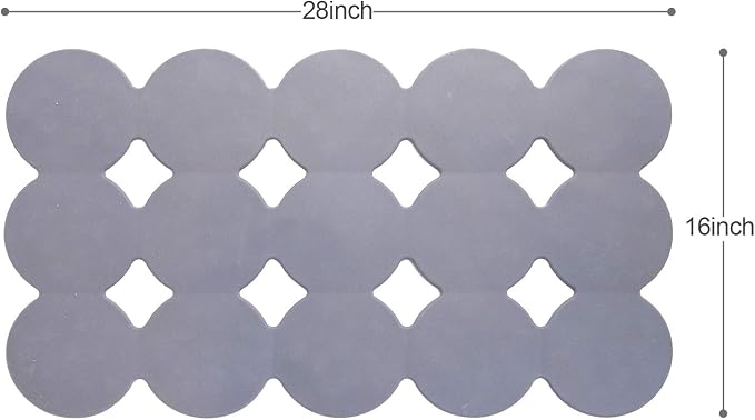 Patented Non Slip Bathtub Mat Shower Mat Bath Mat Tub Mats - Image 2
