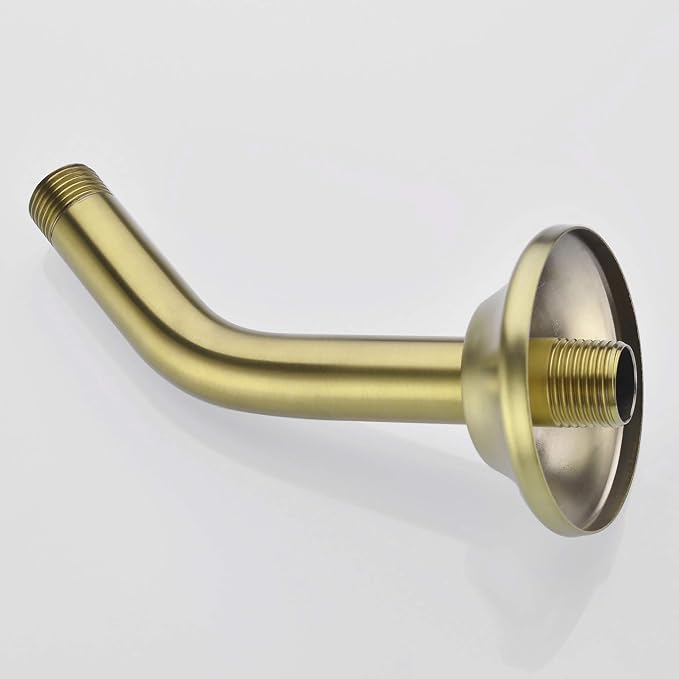 BESTILL Wall Mounted 6 Inch Shower Head Arm, Shower Arm and Flange Included - Image 3