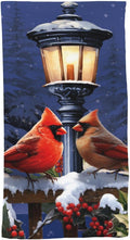 Briarwood Lane Winter Flow Cardinals Cotton Hand Towel by BriarwoodLane
